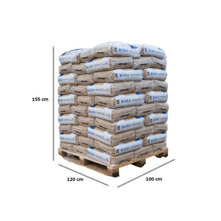 Granulés de bois ISKO - Palette de 70 sacs 1050kg